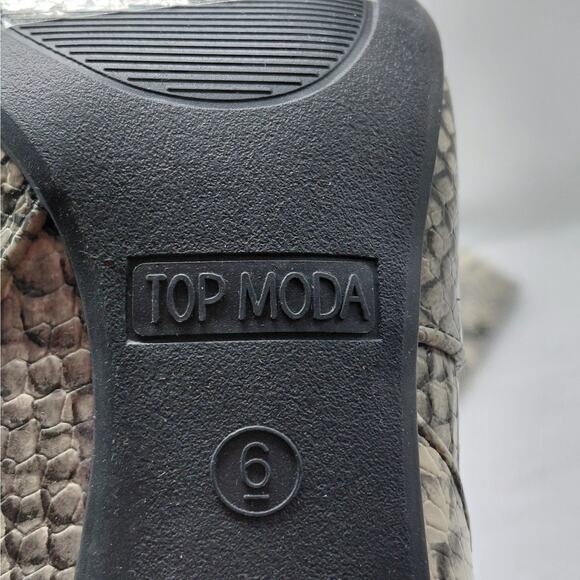 Top Moda Kaylee Women's Western Boots Size 6 Pointed Toe Cowgirl Cowboy Party - Picture 7 of 11